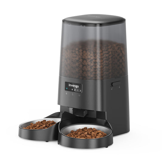 Invengo Automatic Pet Feeder with Dual Bowl