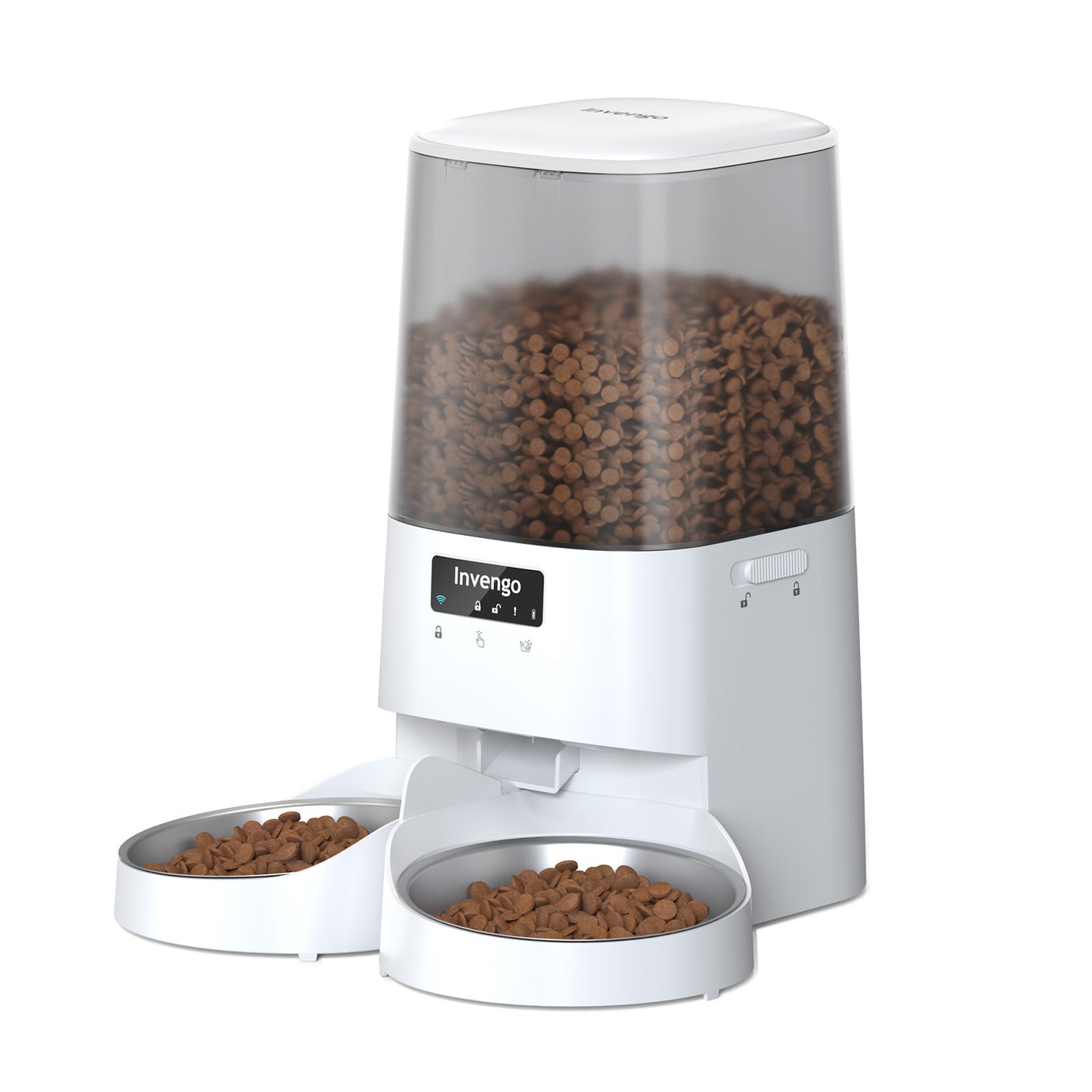Invengo Automatic Pet Feeder with Dual Bowl