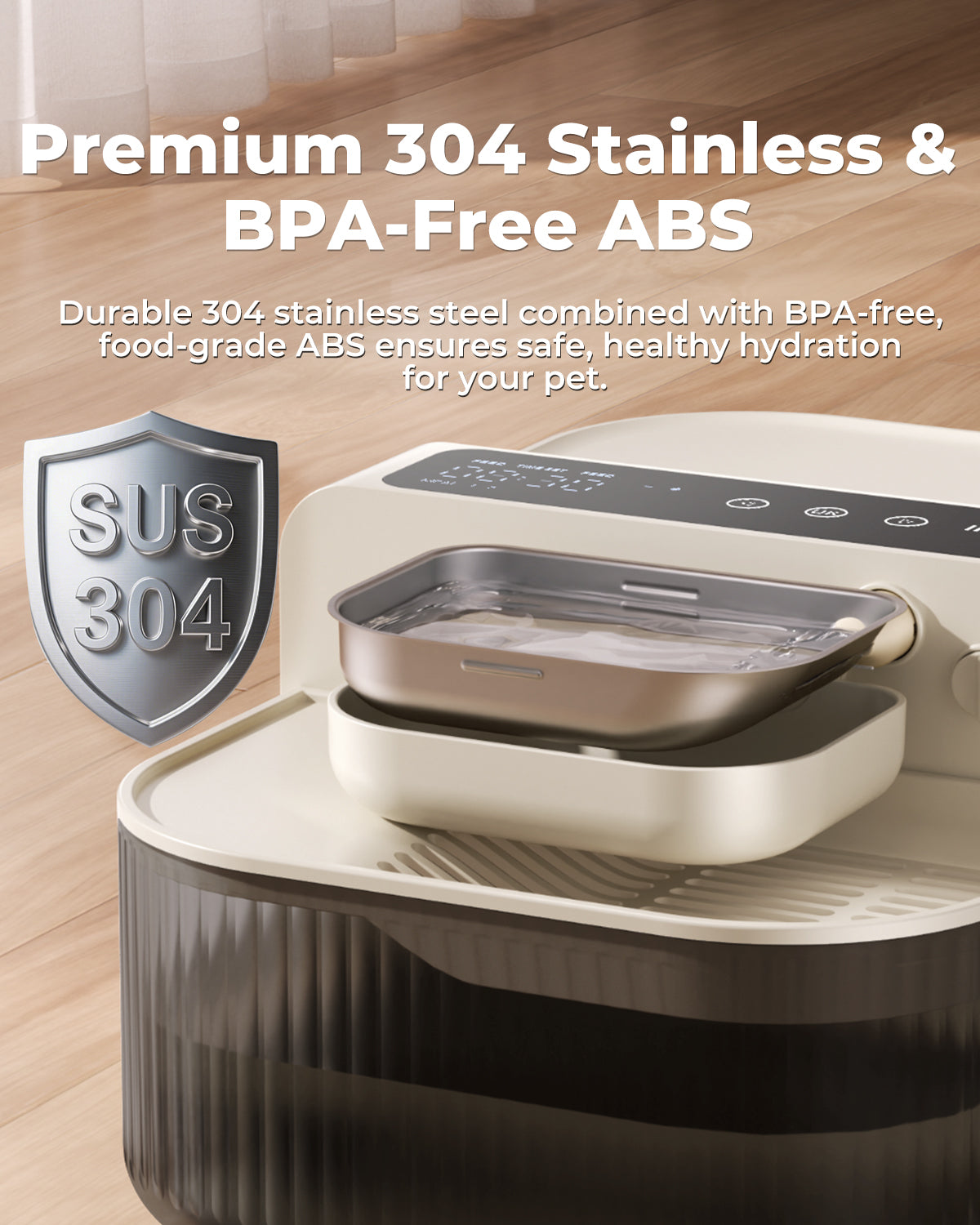 Invengo Wireless Automatic Water Fountain with No Filter