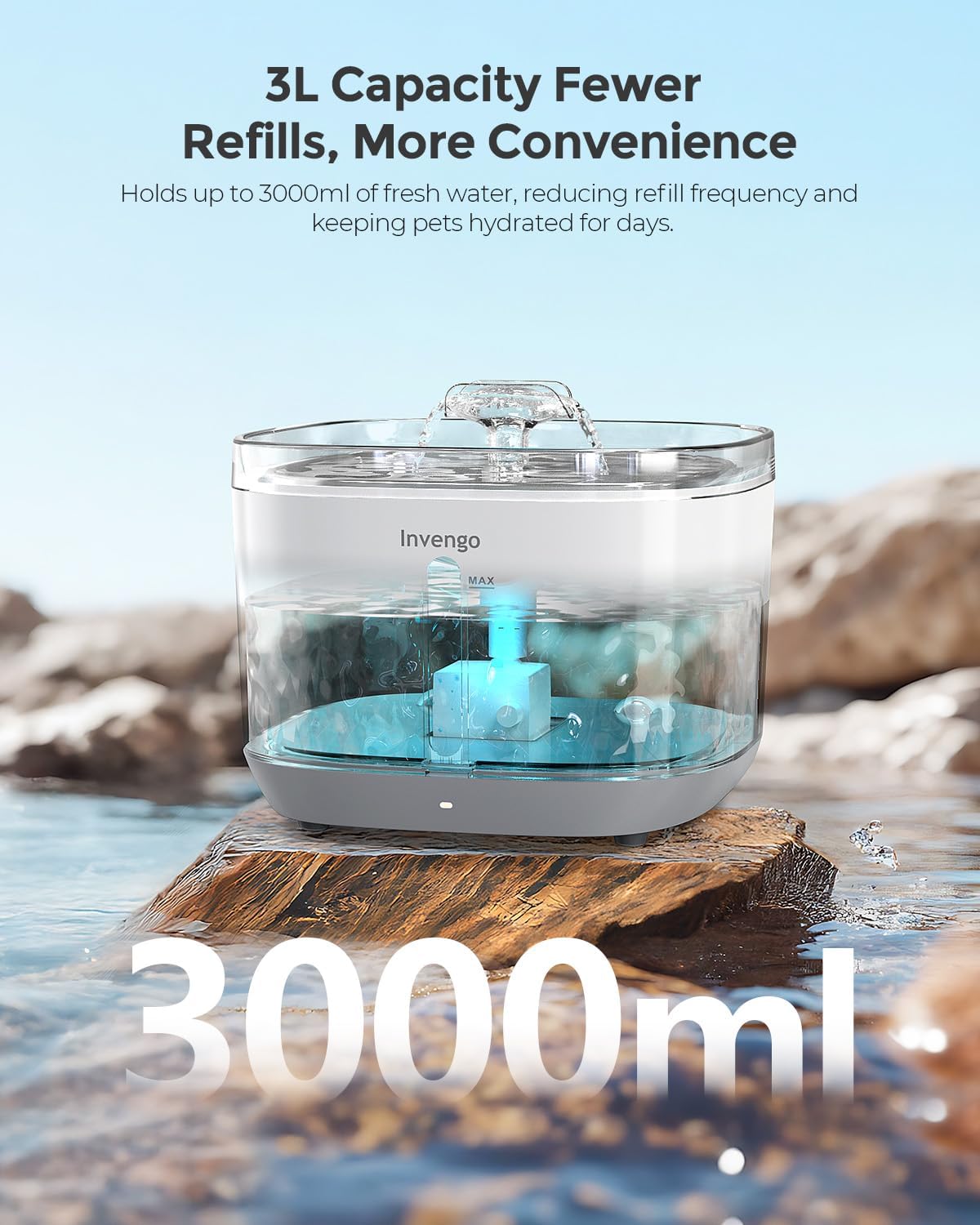Invengo Cat Wireless Water Fountain