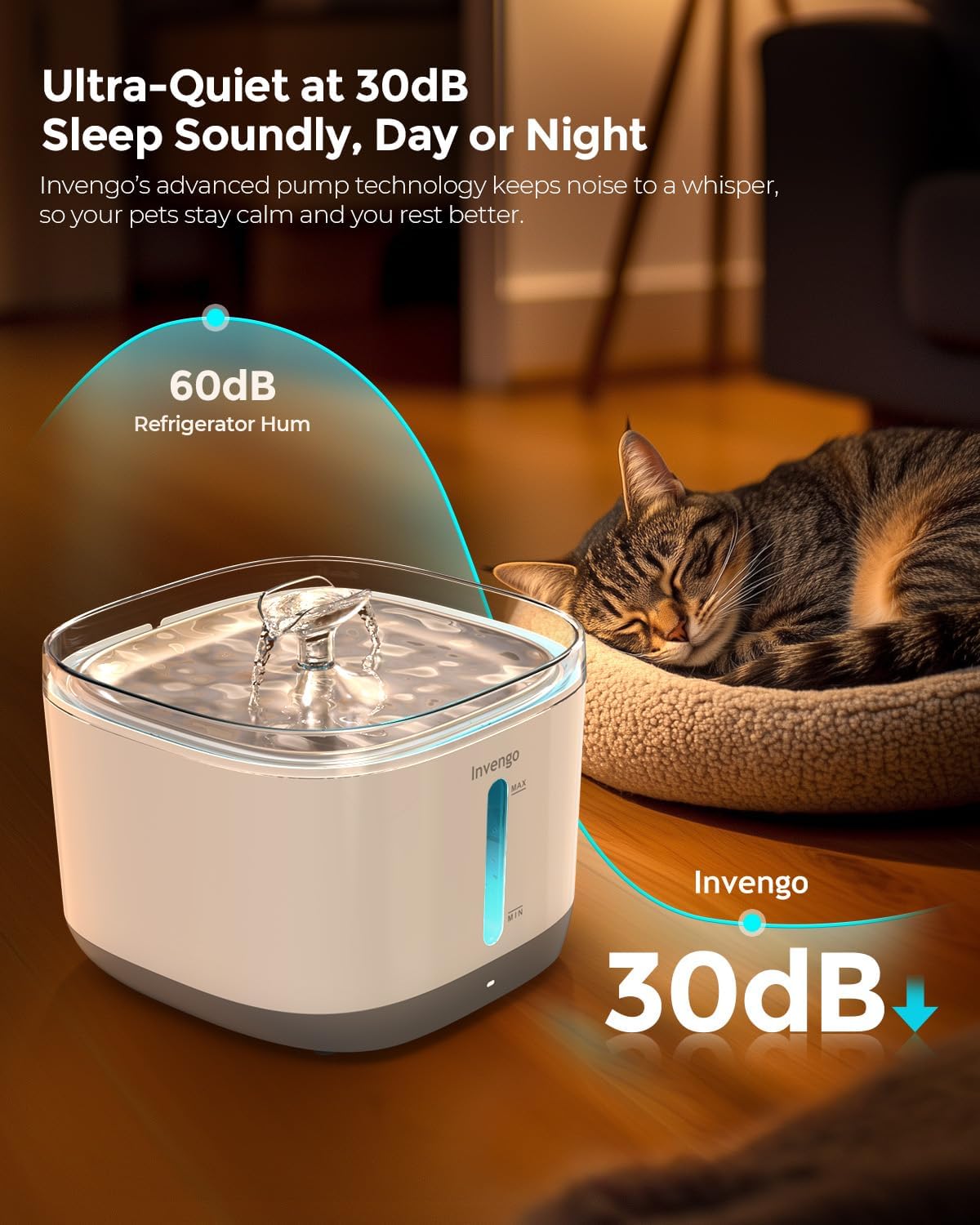 Invengo Cat Wireless Water Fountain